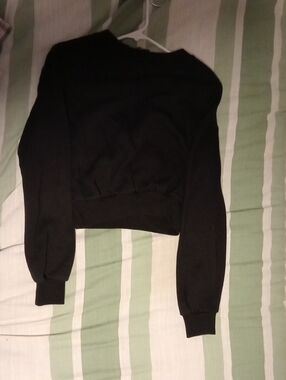 wild fable Black Crewneck Sweatshirt